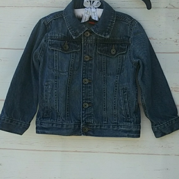 The Children's  Place Unisex Jean Jacket Sz 4T - Picture 1 of 6